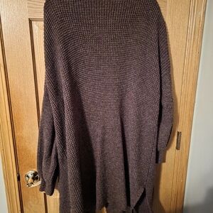 Oversized long cardigan